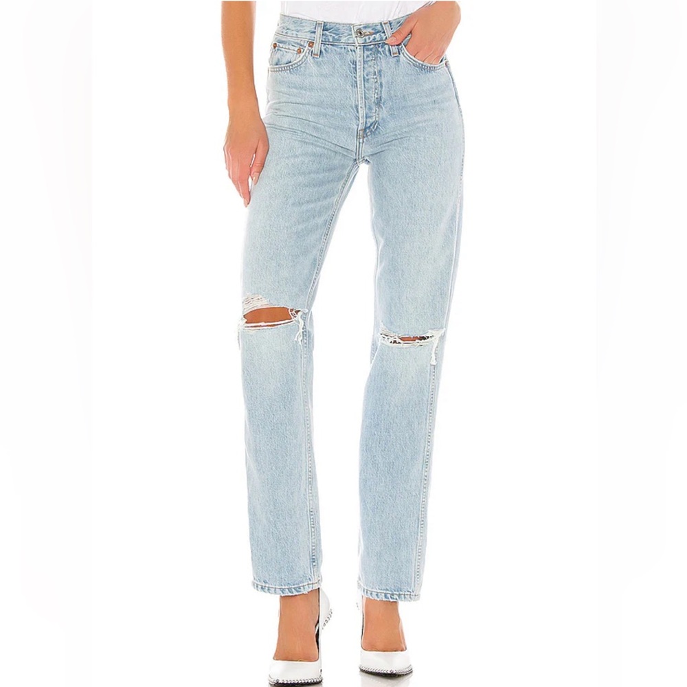 Re/Done High Rise Jeans